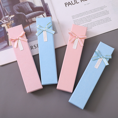 Großhandel Ring Halskette Schmuck Geschenk Papierbox Samt Schmuck High End PU Lederbox