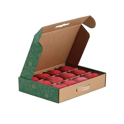 Custom Logo Walzkarton Faltschachteln Mailerboxen Mailer Obstverpackung zum Versand