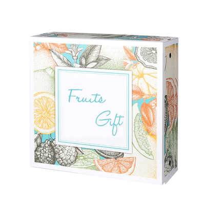 Gewölbte Geschenkbox-Verpackenobst- und gemüseVerpackenkästen 3Layer Takeway Apple