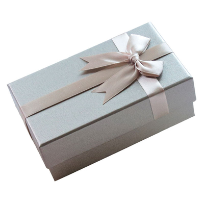Parfüm-Süßigkeits-Kosmetik-Geschenk-Verpackenkasten-Deckel und niedrige Geschenkbox mit Band Bowknot