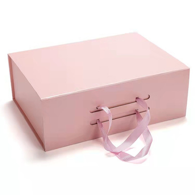 Kleidungs-Verpackenpappfaltschachtel-Spezialpapier-Geschenkbox mit Griff