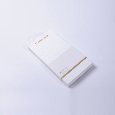 Custom Logo Handy-Hüllen Packung Box Harte Papier Schublade Box für Telefon-Hüllen Verpackung