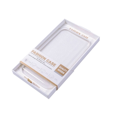 Großhandelsverpackung in Blistern Handykoffer Einzelhandelskarton verpackte Fensterpapierboxen für Mobiltelefone