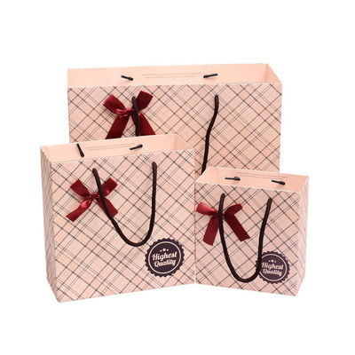 Offsetdruck-kreative Plaid-Geschäfts-Geschenk-Tasche für Schmuck