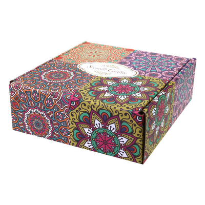 Bunte Kerzen-Geschenkbox Soems, die glatte Laminierung verpackt