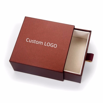 Karton Geschenkfach Schublade Schachtel Halskette Armband Ringe Schmuck Uhr Verpackungskisten