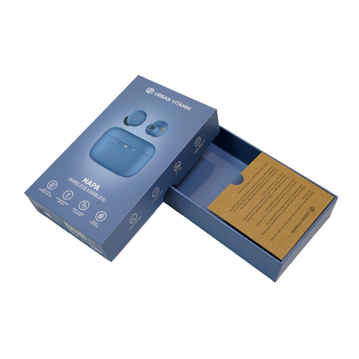 Luxus-Druckkartonverpackungskiste Drahtgebundene drahtlose Bluetooth-Ohrhörer Geschenkboxen