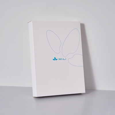 Auf Wunsch gedruckte Logo Weißkarton Faltschachtel Produktverpackung Geschenkbox