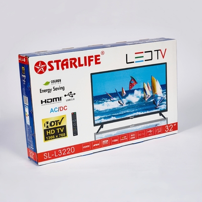 Custom Logo Karton Klapppapier Wellpapierboxen für große Smart-TV-Verpackungen