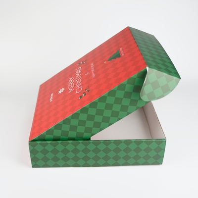 Großhandel Custom Logo Weihnachten Schokolade Süßigkeiten Geschenkverpackung Boxen Mailer Wellpappe Box Für Weihnachtsgeschenk