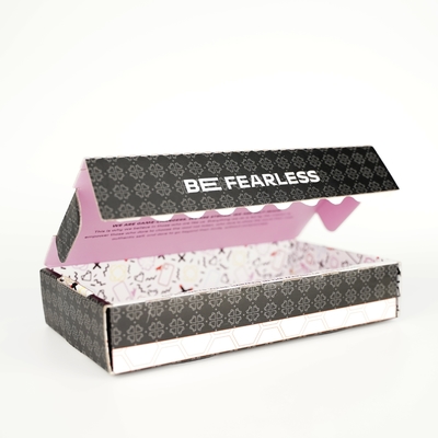 Custom Logo Versandbox mit Reißverschluss Commerce Mailing Klebstoff Tränenstreifen Offene Postselbstsiegel Mailer Box