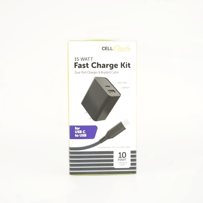 Custom 3C Produkte Packungskisten USB-Ladekiste Verpackung mit Kunststoffhaken
