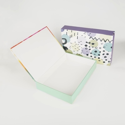 Kleidung Aufbewahrung Papierbox Recycling und angepasst für farbigen Druck Geschenke Verpackung