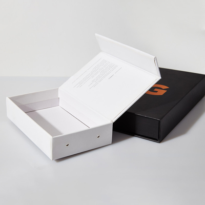Magnetische Buchform-Kiste Starrkarton Verpackung Geschenk-Kiste Für Iphone Samsung Handy Fall Verpackung