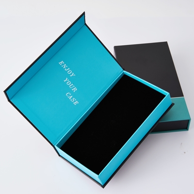 Besonderheit für Luxus-Magnet-Flip-Handy-Box Schließpapier Verpackung Geschenk-Box Telefon Schaum