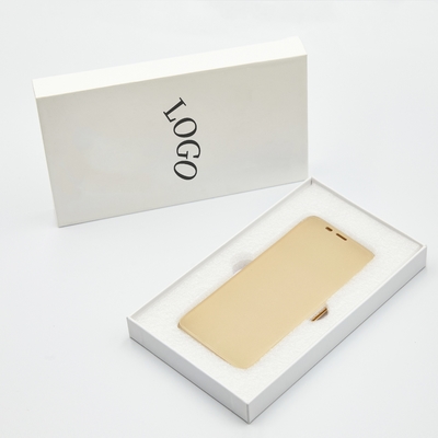 Großhandel starre Telefonkasten Verpackungskiste, kundenspezifische Telefonkasten mit Deckel Perlschaumbettchen