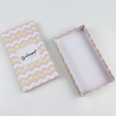 Elegantes Design für Mobiltelefongehäuse Papierverpackung Einzelhandelskiste für Mobiltelefongehäuse