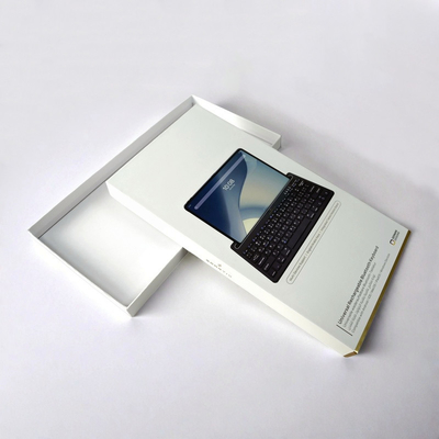 Custom Logo Laptop Computer Karton Papierbox Verpackung Deckel und Basis Box für drahtlose Ipad Tastatur