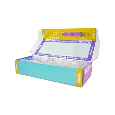 Modedesign Custom Logo Spielzeug Produkt Verpackung Box Sex Box mit Plastik Innenbehälter