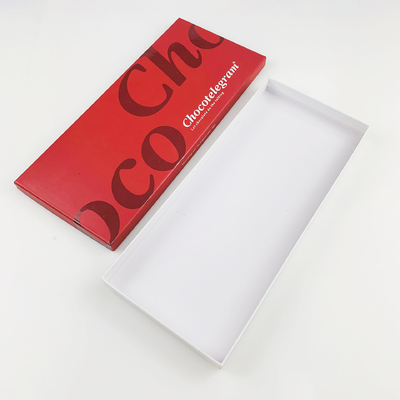 Luxus-Schokoladenverpackungskiste UV-Druck Customized Logo Geschenkbox Verpackung für Schokoladenstange