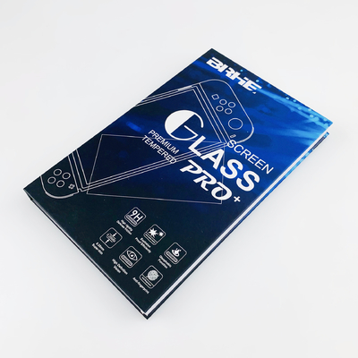 Custom LOGO Druck Papierbox Verpackungskiste Digitale Telefon Bildschirmschutzverpackungskisten für Bildschirmschutz
