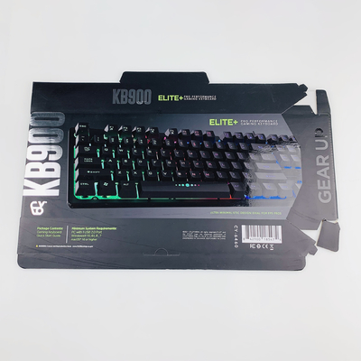 Custom Logo Elektronische Verpackungskiste Tastaturbox Computerzubehör Verpackung Klappkarton