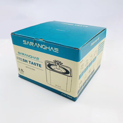 Custom Logo Haushaltswaren Automatisches Futter für Haustiere Verpackung Versandbox