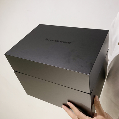 Custom Logo Große Premium Box Papier Hülse Verpackungskiste Steife Karton Geschenkbox mit Deckel für Verpackungsprodukte