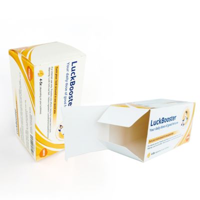 Großhandel Custom Logo Klappmittel Papierbox Gesundheitsmittel Ergänzungen Verpackung Kleinunternehmen Verwendung für Pillen