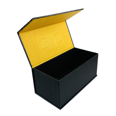 Anpassungsfähige umweltfreundliche Kartongeschenkbox Zigarettengeschenkbox Weinflasche Geschenkbox Flip Top Geschenkbox Steife Box für Feste